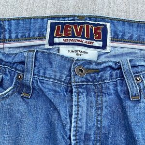 Vintage Levi 34x34 Slim Straight Jeans